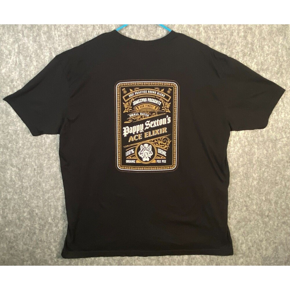 Pappy Sextons Ace Elixir T Shirt 3XL JoMezPro Organic Fox Pee 100% Urine SoldOut